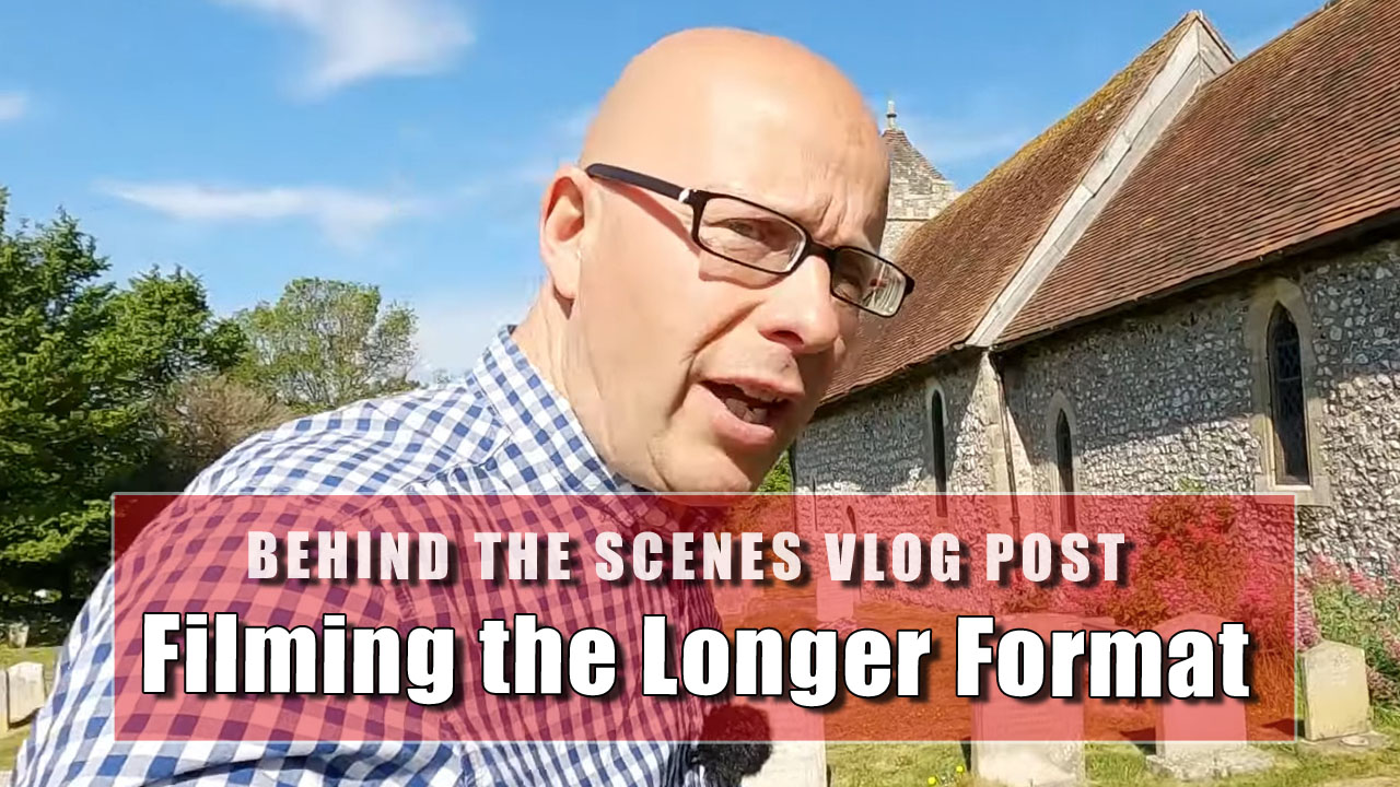 Behind the Scenes Vlog - In Which I Take on My Filming Day for the Longer Format Videos