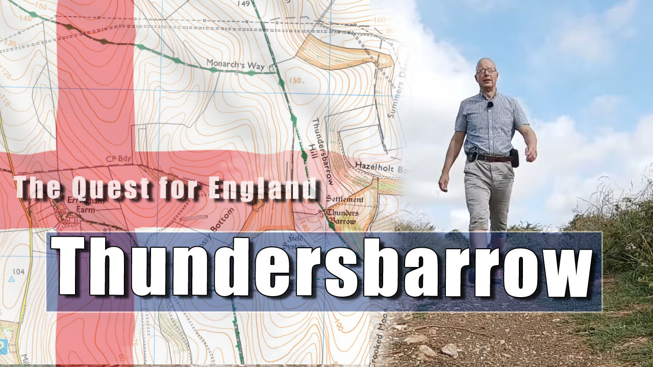 The Quest For England - In Which I search for Thunders Barrow Camp