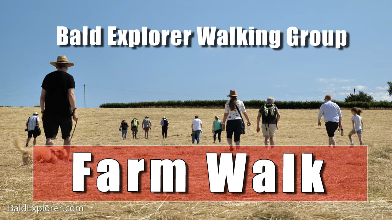 The BE Walking Group Go To Lee Dallyn's Farm