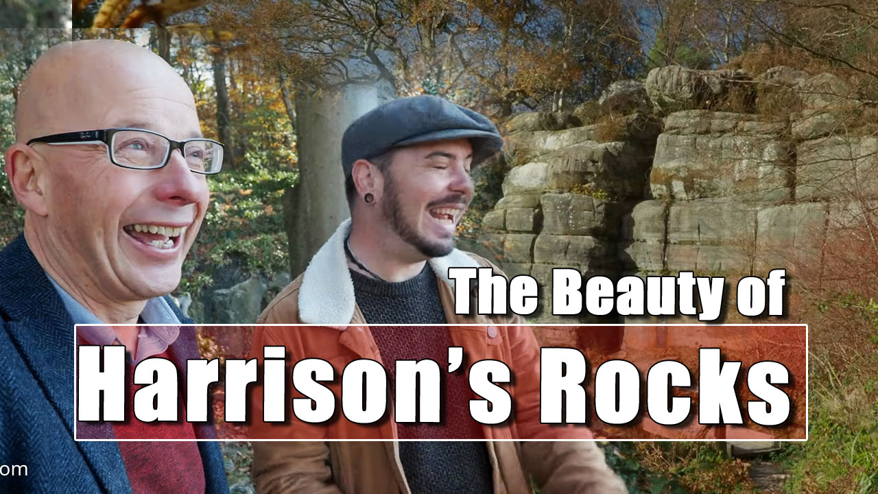 I meet up with another YouTuber and go to Harrison Rocks in East Sussex
